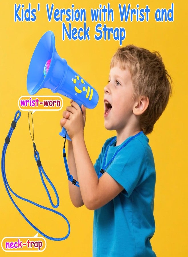 MEGUO Voice Changer for Kids,Birthday Gift for Boys Girls Ages 3,4,5,6,7,8 - Boy Toys for 3-8+ Year Old - Noise Maker Prank Gift for Christmas,Easter,Halloween,Cool Gadgets for Boys Toddler (Blue) - Image 4